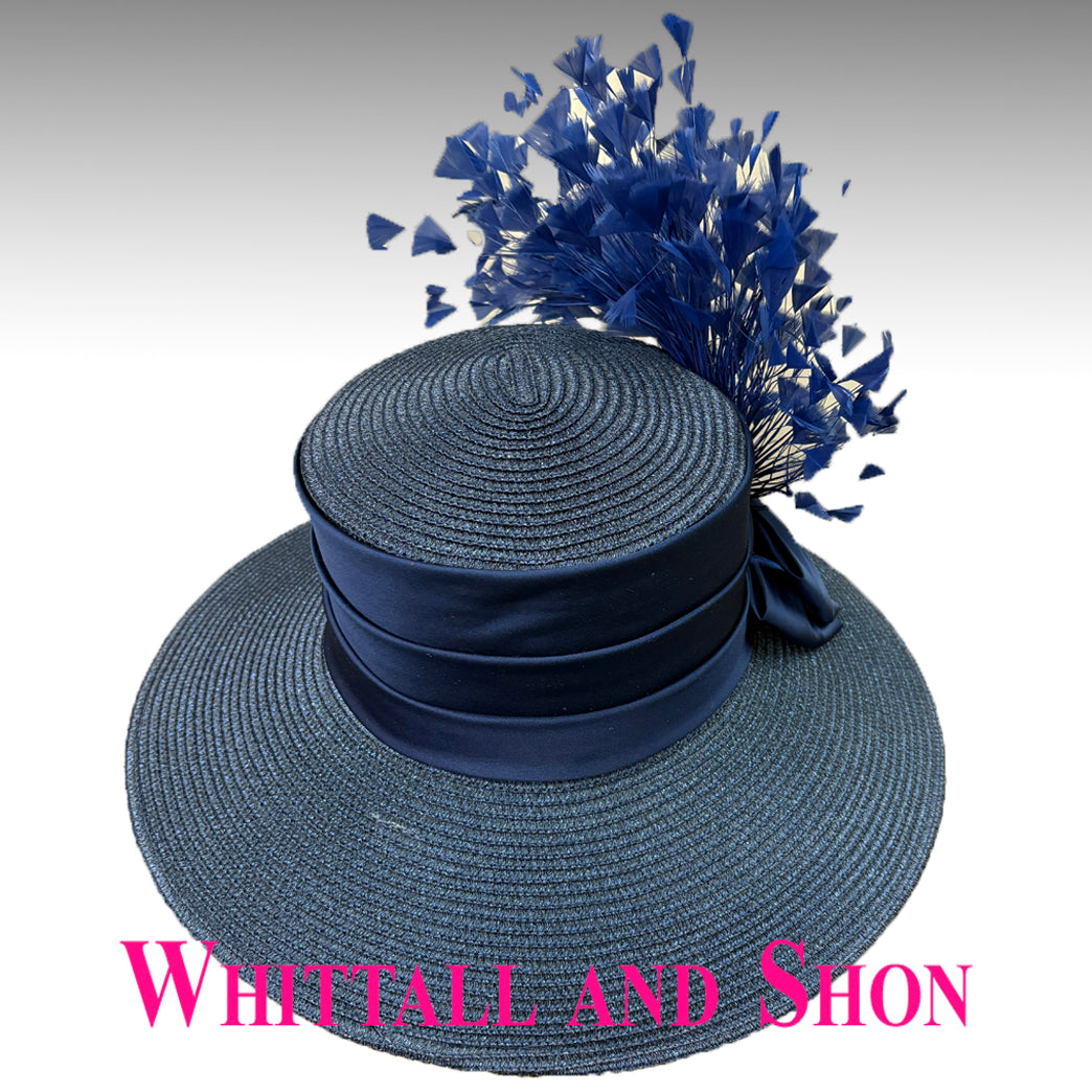 Somerset - Tailored Feather Hat